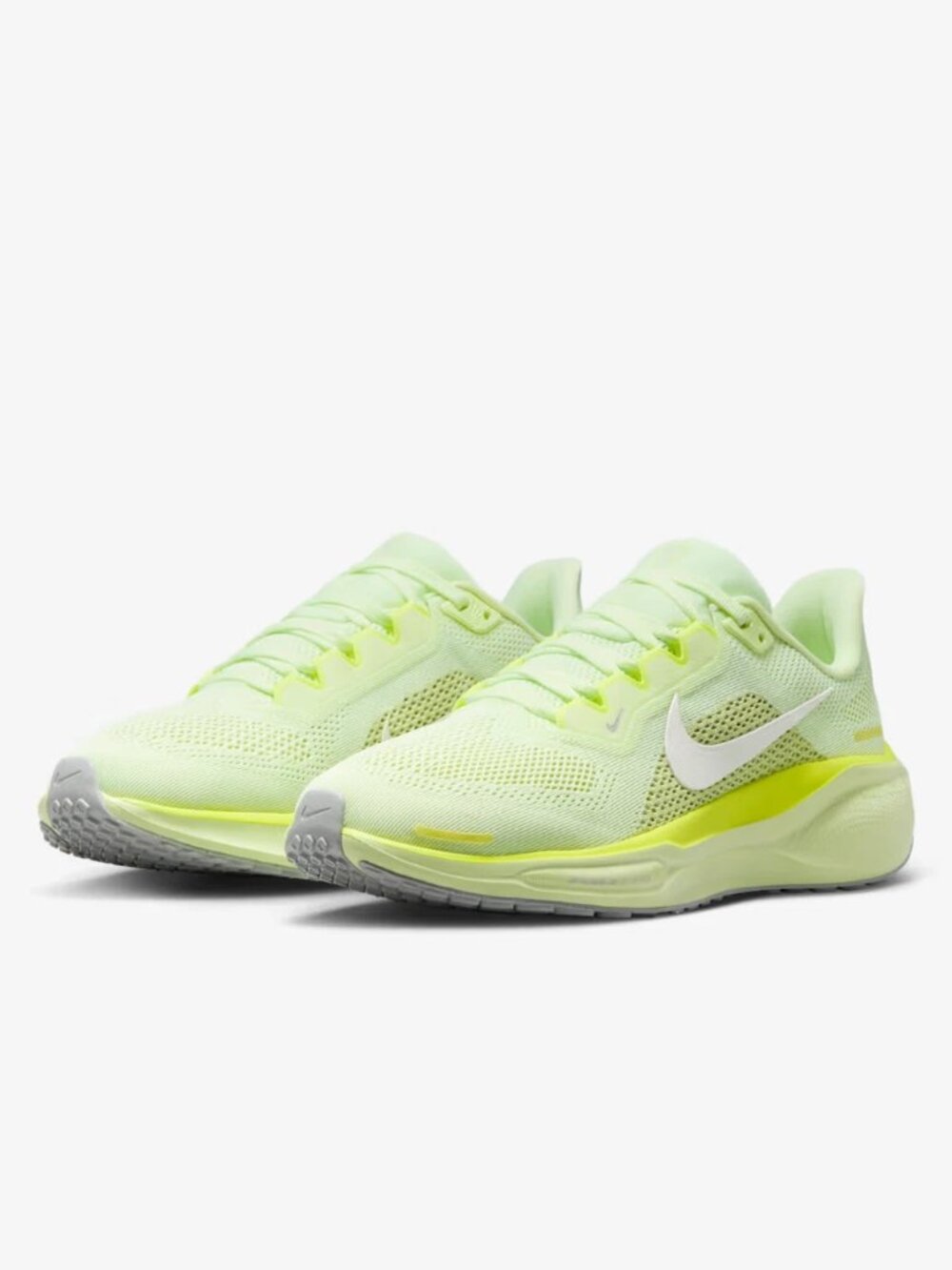 Nike Pegasus 41 'Barely Volt'  Neon Yellow/White Size 5Y/Womens 6.5